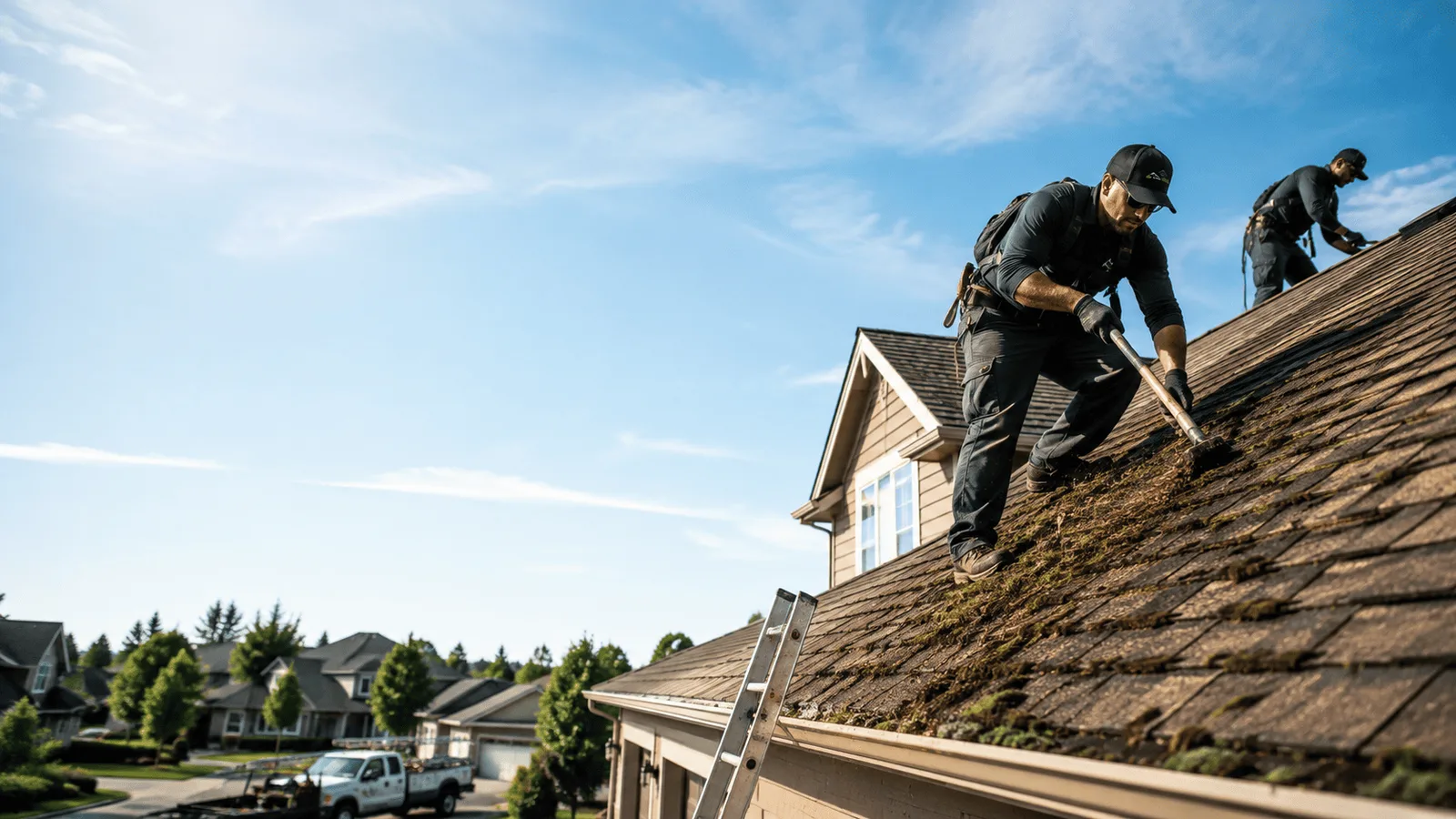 Roof Moss Removal in Gervais, OR near me